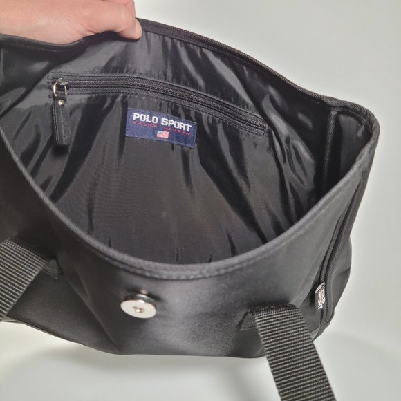 Polo Sport Ralph Lauren Shoulder Bag Black - Picture 8 of 9